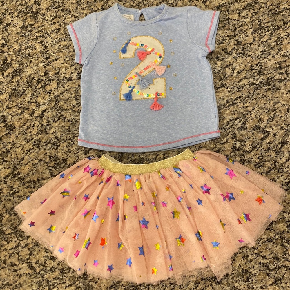 Mud Pie Birthday Outfit